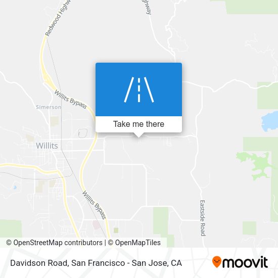 Mapa de Davidson Road