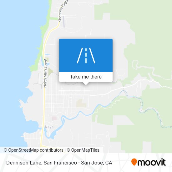 Mapa de Dennison Lane