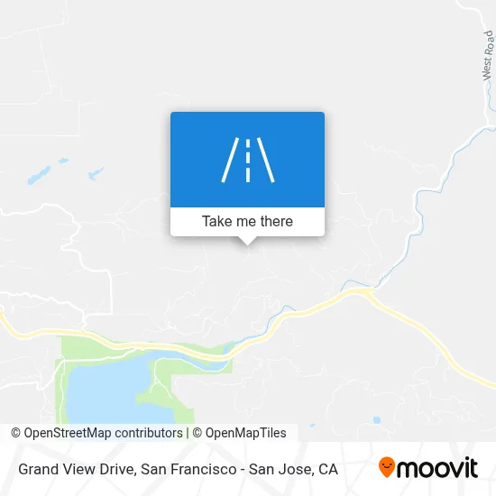 Grand View Drive map