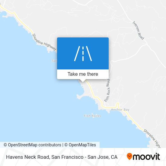Mapa de Havens Neck Road