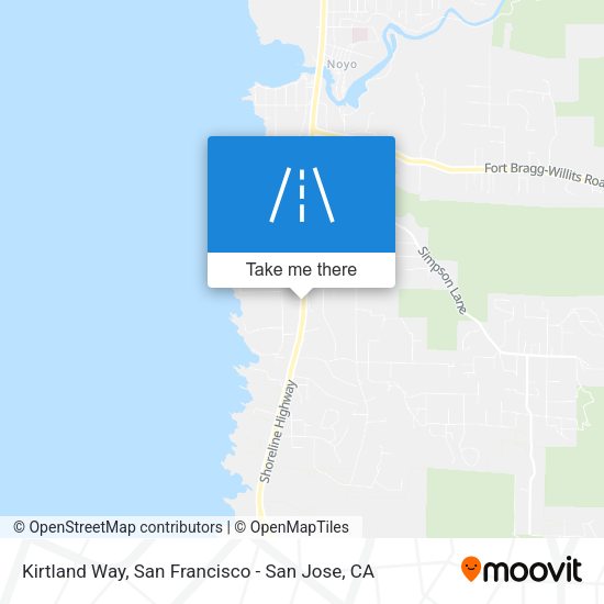 Mapa de Kirtland Way