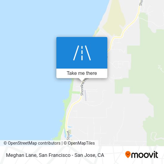Mapa de Meghan Lane