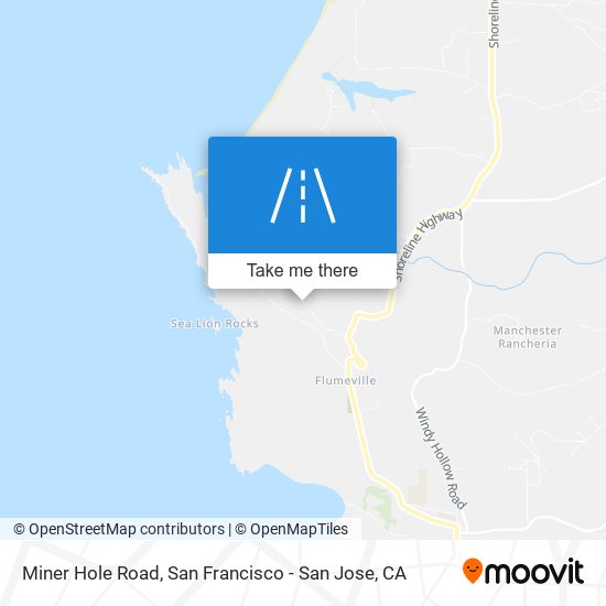 Mapa de Miner Hole Road