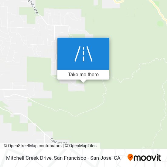 Mitchell Creek Drive map
