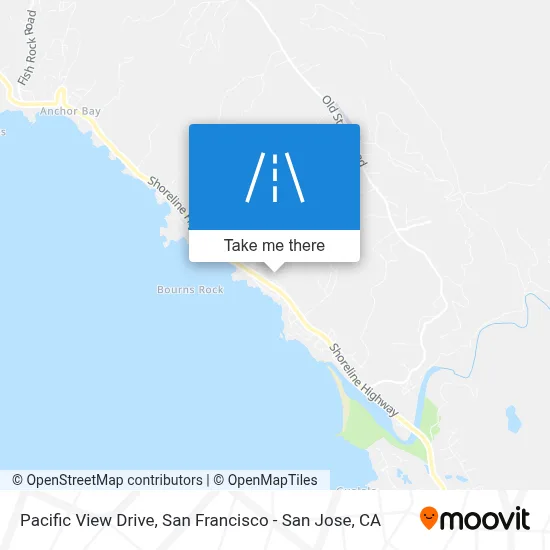 Pacific View Drive map