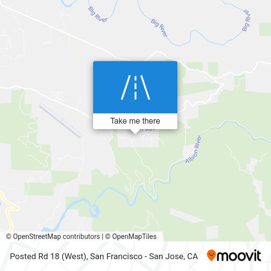 Posted Rd 18 (West) map