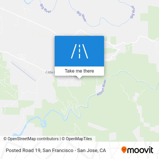 Mapa de Posted Road 19