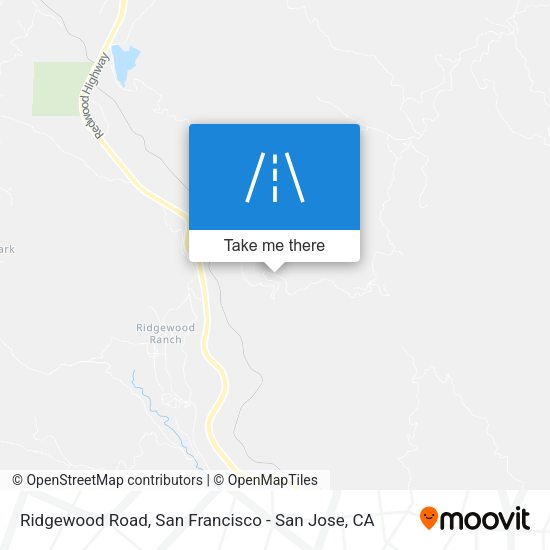 Mapa de Ridgewood Road