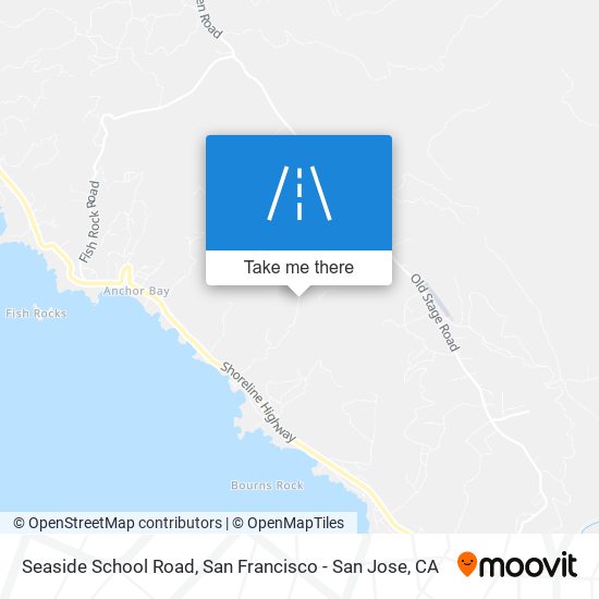 Seaside School Road map