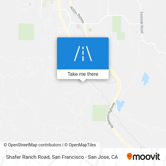 Shafer Ranch Road map
