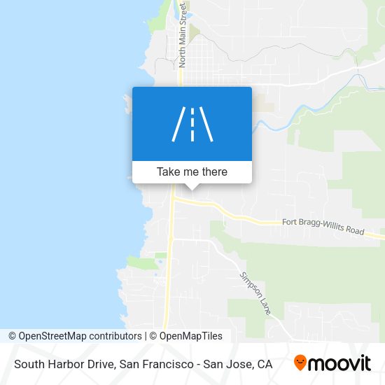 South Harbor Drive map