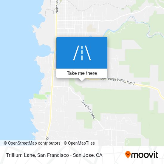 Mapa de Trillium Lane