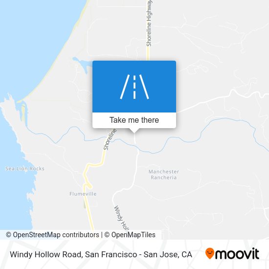 Mapa de Windy Hollow Road