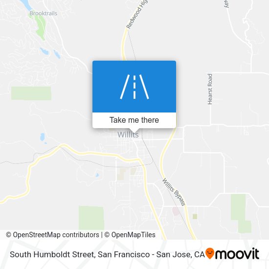 Mapa de South Humboldt Street