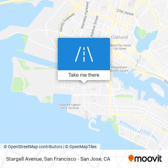 Stargell Avenue map