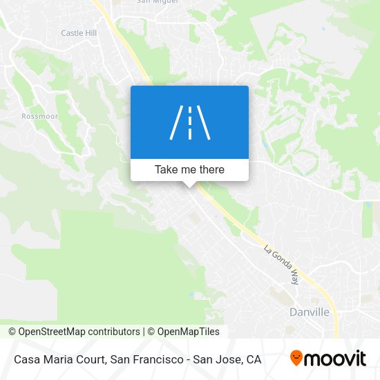 Casa Maria Court map