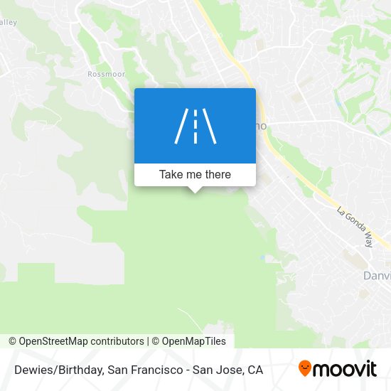 Dewies/Birthday map