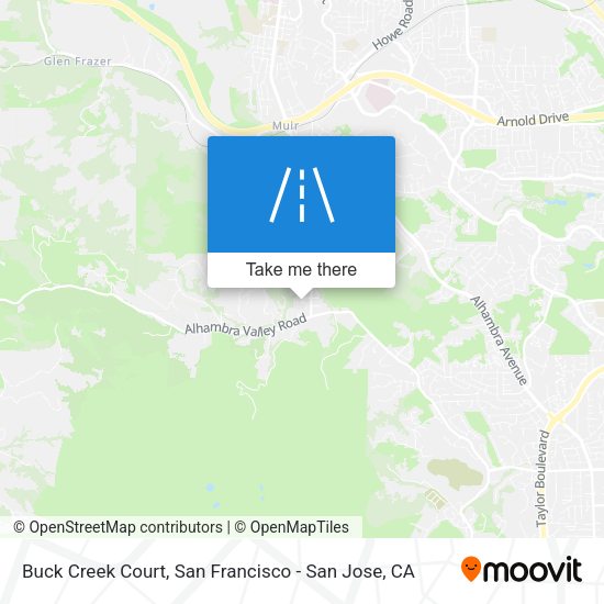 Buck Creek Court map