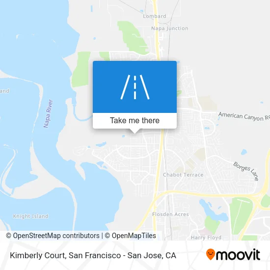 Mapa de Kimberly Court
