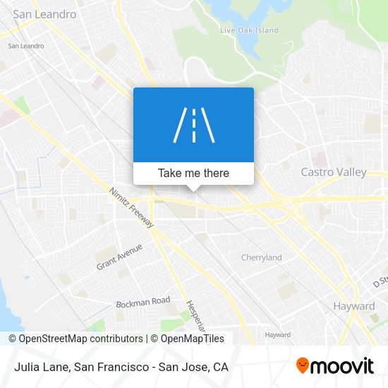 Mapa de Julia Lane