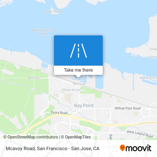 Mapa de Mcavoy Road