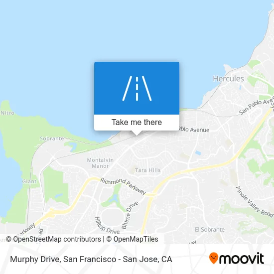 Murphy Drive map