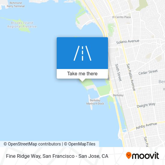 Mapa de Fine Ridge Way