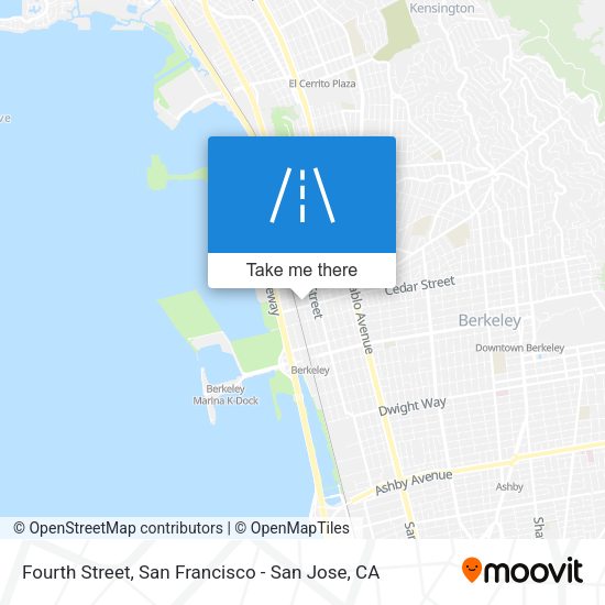 Mapa de Fourth Street