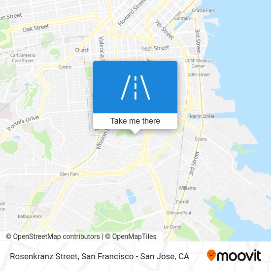 Rosenkranz Street map