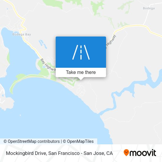 Mapa de Mockingbird Drive