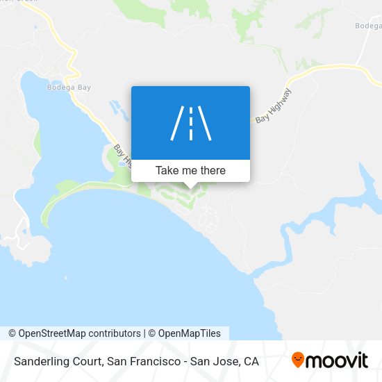 Sanderling Court map