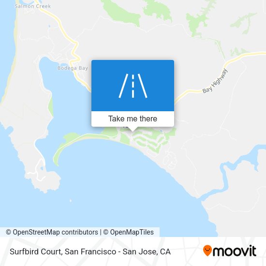 Mapa de Surfbird Court