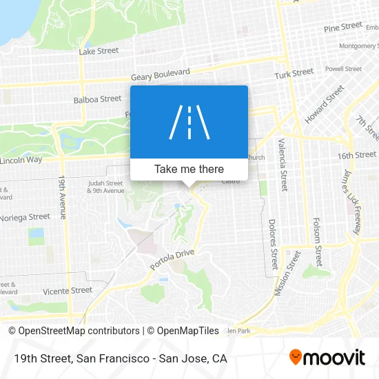 19th Street map
