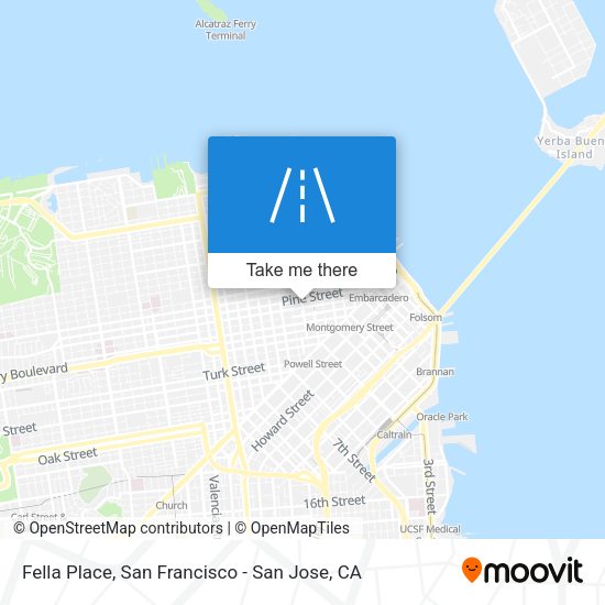 Mapa de Fella Place