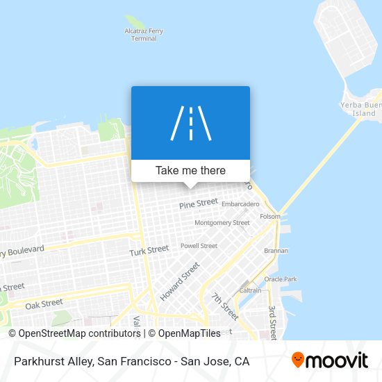 Mapa de Parkhurst Alley