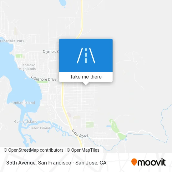 35th Avenue map