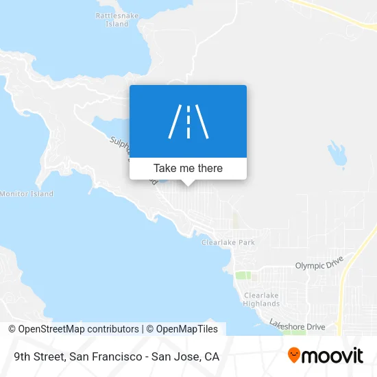 9th Street map