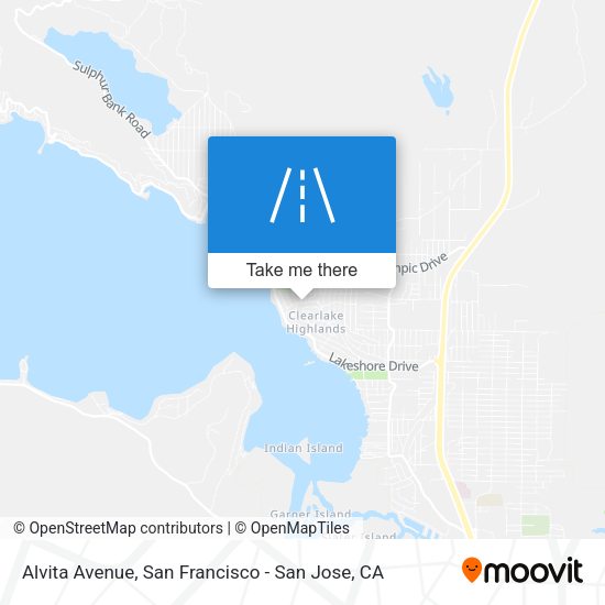 Mapa de Alvita Avenue