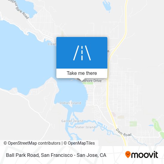 Mapa de Ball Park Road