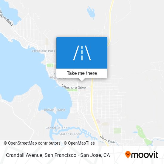 Crandall Avenue map