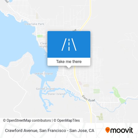 Crawford Avenue map