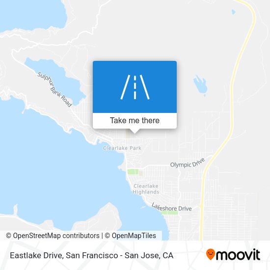 Eastlake Drive map