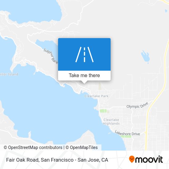 Mapa de Fair Oak Road