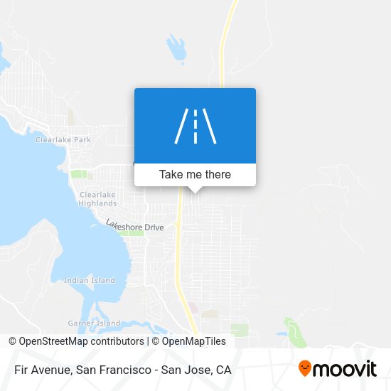 Mapa de Fir Avenue