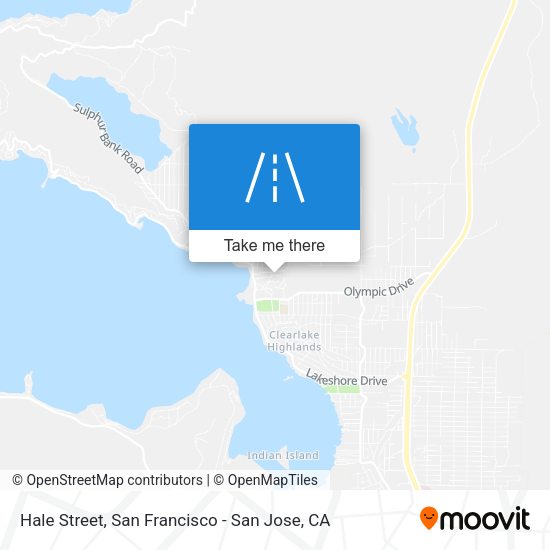 Mapa de Hale Street