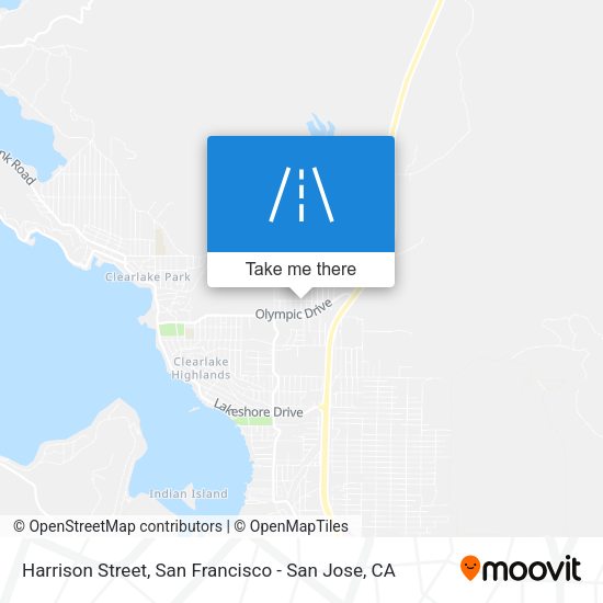 Harrison Street map