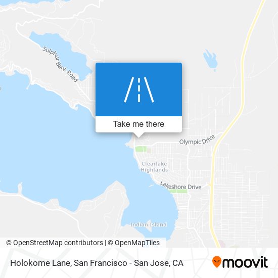 Holokome Lane map