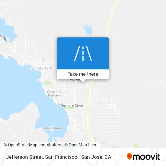 Mapa de Jefferson Street