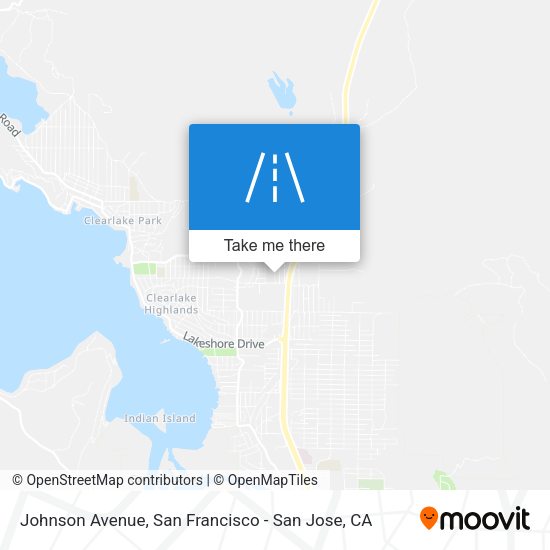 Mapa de Johnson Avenue