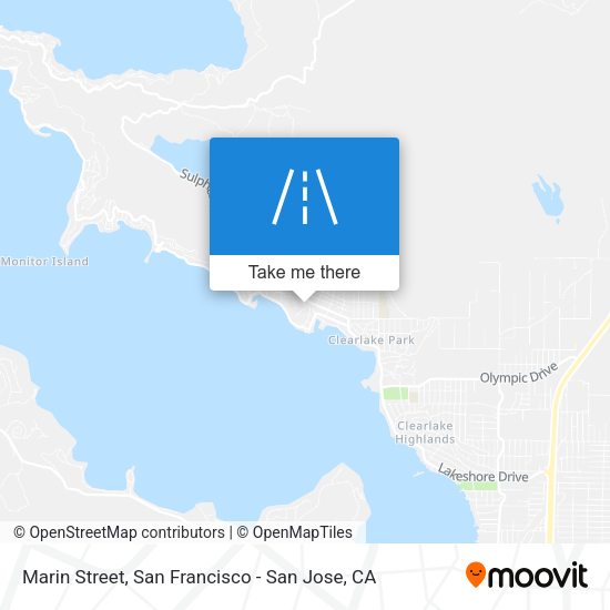 Mapa de Marin Street